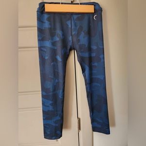 ZYIA BLUE CAMOUFLAGE LEGGINGS